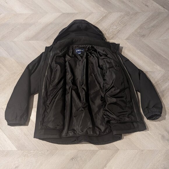 NordicTrack Parka Coat Black XXL Size 50-52 Removable Lining and Hood - Picture 4 of 9